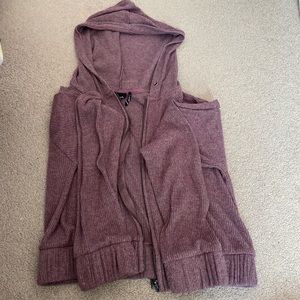 Urban Outfitters "Out From Under" purple zip up
